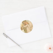 Een  Pasen voor Pasen Ronde Sticker (Envelop)