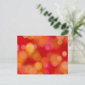 Een passie voor het kerstpatroon (rood) briefkaart (Staand voorkant)