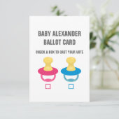 EEN PATIËNTELEFOONBALLOOT KAART (Staand voorkant)