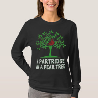 Een patrijs in de perenboom op 12 dagen kerstmis G T-shirt
