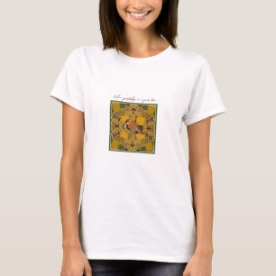 Een patrijs in een peer tree kerst origineel t-shirt