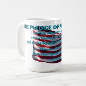 Een patriottisch koffiemok (Voorkant links)