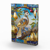 Een patroon in een perenboom fotoblokken (Rechts)