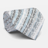 een patroon van fietsen stropdas (Opgerold)