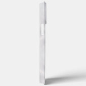 Een patroon van witte sneeuw en kerstlint Case-Mate iPhone case (Achterkant / Rechts)