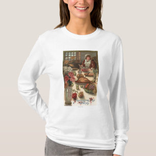 Een pelgrimdamestafel t-shirt
