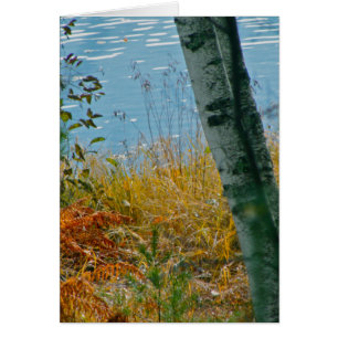 Een penseel met herfst