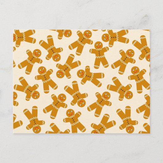 Een peperkoekkoekje briefkaart (Voorkant)