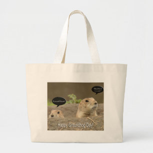 Eén per jaar, Groundhog Day Grote Tote Bag