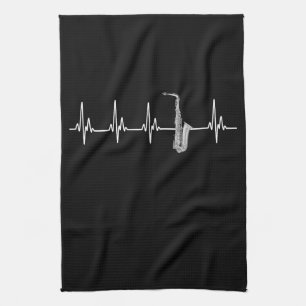Een perfect cadeau voor elke saxofonspeler, een EK Theedoek