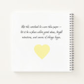 Een perfect cadeau voor schrijvers, natuur- en oce notitieboek (Achterkant)