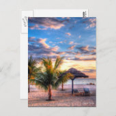 Een perfect strand briefkaart (Voorkant / Achterkant)