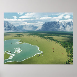 Een perfect Uitzicht Poster