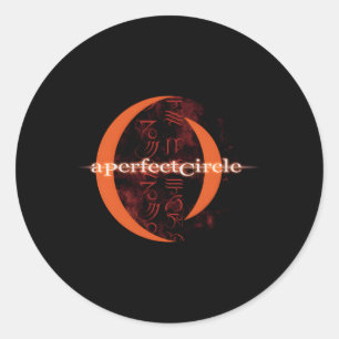 Een perfecte cirkel â€"Mer de Noms glyph cirkel 20 Ronde Sticker