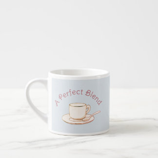 Een Perfecte Mix Elegante Crème Koffiekop Espresso Kop