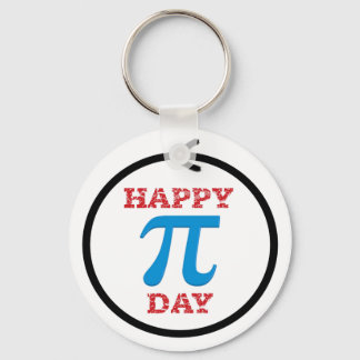 Een perfecte Pi-dag cirkel Sleutelhanger