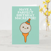 Een perfecte verjaardagsgolf op maat kaart (Gele Bloem)