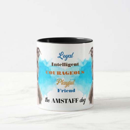 Een Personeelshond Trouwe Vriend Mok (Midden)