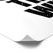 Een persoon die Herfst en back-up krijgt, is veel  Poster (Hoek)