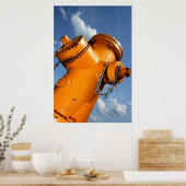 Een perspectief voor honden poster (Keuken)