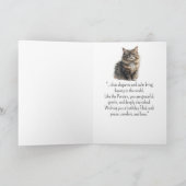 Een Perzische Kat Persoonlijkheid Verjaardag Leuk Kaart (Binnen)