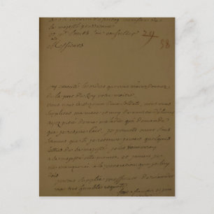 Een petitie die vrijgelaten moet worden uit de gev briefkaart