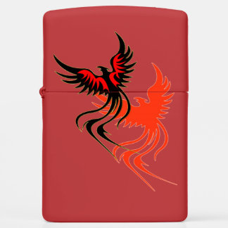 Een Phoenix's schaduw Zippo