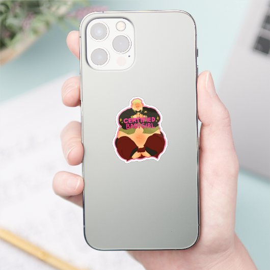 Een piepklein mannetje! sticker (Telefoon)