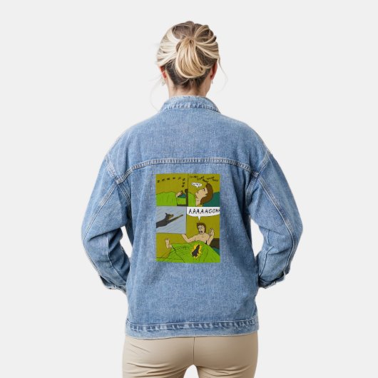 Een pijnlijke wakker denim jacket (Model)