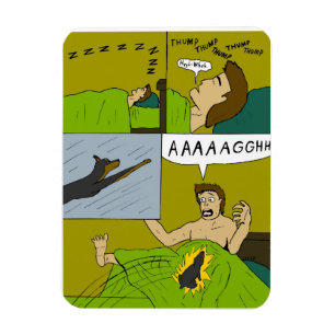 Een pijnlijke wakker magneet