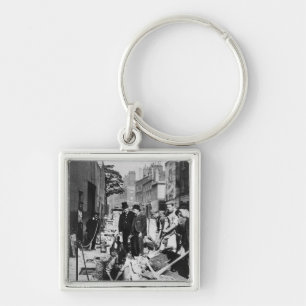 Een pijp bevestigen sleutelhanger