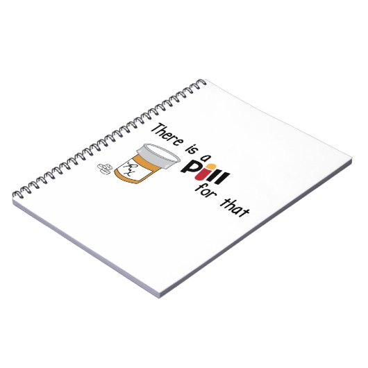 Een pil daarvoor notitieboek (Linkerzijde)