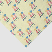 Een pilpatroon dragen tissuepapier (Detail)