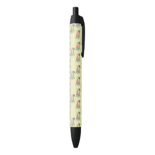 Een pilpatroon dragen zwarte inkt pen