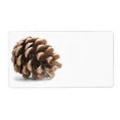 Eén pinecon etiket (Voorkant)