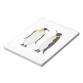 Een pinguïnkoppeling-inkttekening notitieblok (Gedraaid)