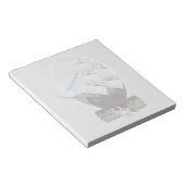 Een piraatschip notitieblok (Schuin)