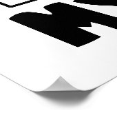 Een pizza in mijn hart poster (Hoek)