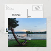 Een plaats om lege post Kaart te ontlasten (Voorkant / Achterkant)