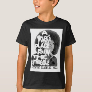 Een plaats voor vrouwen - Ata Shakur Sticker T-shirt