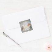 Een plafondontwerp dat de Apotheose van Vierkante Sticker (Envelop)
