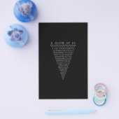 Een plakje Pi-cijfers Flyer (Enkel)