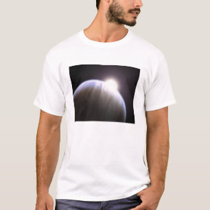 Een planeet buiten de zon met haar moederster t-shirt