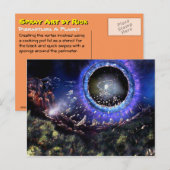 Een planeet ontmantelen briefkaart (Voorkant / Achterkant)