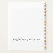 Een planner om je pad te markeren (Achterkant)