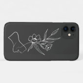Een plant kweken Case-Mate iPhone case (Achterkant (horizontaal))