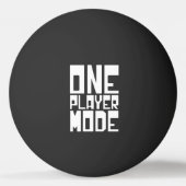 ÉÉN PLAYERMODUS PONG BALL (Achterkant)