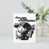 Een plek om het Poster van Bury Strangers te begra Briefkaart (Staand voorkant)