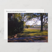 Een plek van pastorale schoonheid in Brentwood, Te Briefkaart (Voorkant / Achterkant)