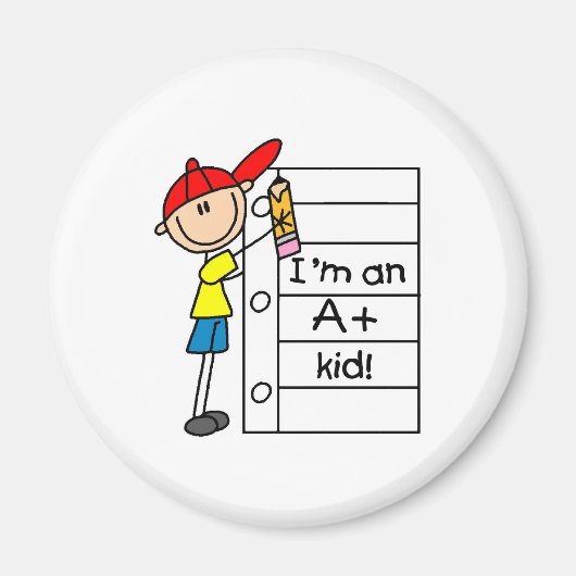 Een Plus-Kind Magneet (Voorkant)